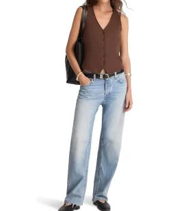 Madewell Knit Vest Roasted Chicory Discount