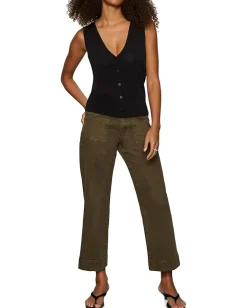 Sanctuary Knitted Button Front Black Sale