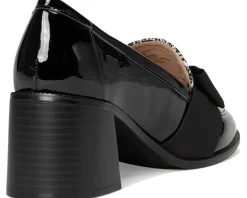 Bandolino Korrar Black Patent/White Boucle Multi Sale