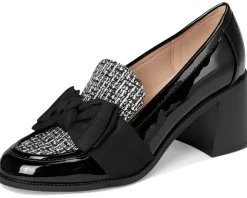 Bandolino Korrar Black Patent/White Boucle Multi Sale