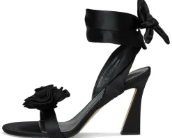 Nine West Krave Black Satin Clearance