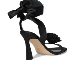 Nine West Krave Black Satin Clearance