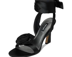 Nine West Krave Black Satin Clearance