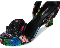 Nine West Krave Black Lush Floral Multi Clearance