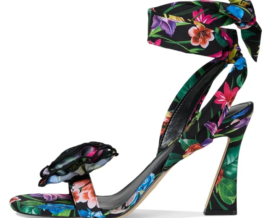 Nine West Krave Black Lush Floral Multi Clearance