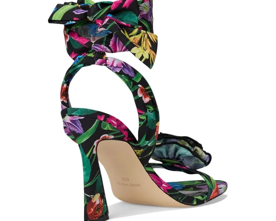 Nine West Krave Black Lush Floral Multi Clearance
