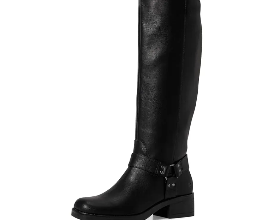 Lucky Brand Kujon O-Ring Knee High Boots Black Outlet