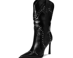 Steve Madden Kylar Black Leather Best