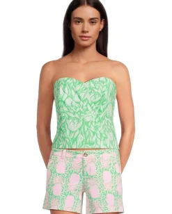 Women Lilly Pulitzer Kylo Strapless Stretch Bustier Top