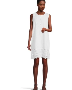 Women Mod-o-doc Lace Tank Shift Dress