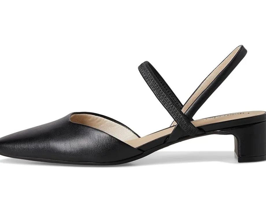 LifeStride Lainey Black Faux Leather New