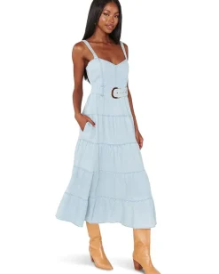 Show Me Your Mumu Lainey Midi Dress Dew Drop Best