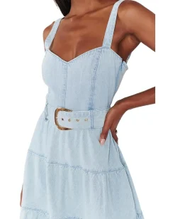 Show Me Your Mumu Lainey Midi Dress Dew Drop Best