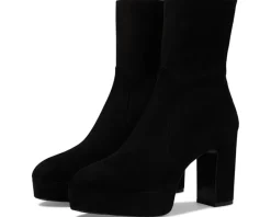 Stuart Weitzman Lala Platform Zip Bootie Black Sale