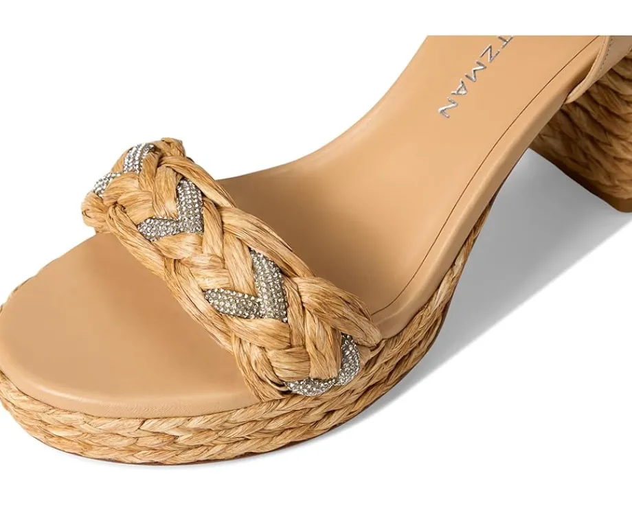 Stuart Weitzman Lana Platform 80 Natural Tonal Hot