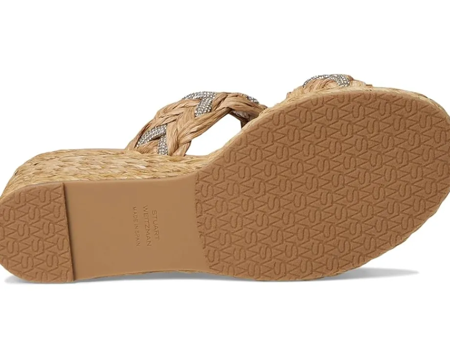 Women Stuart Weitzman Lana Wedge Slide 65