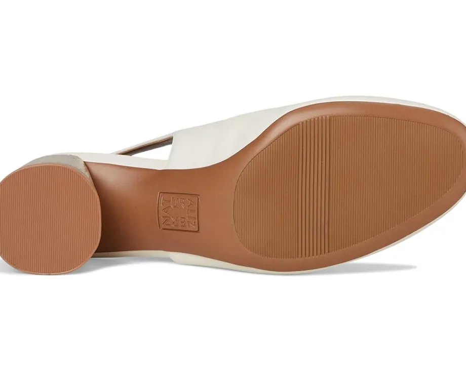 Naturalizer Lane Warm White Leather Clearance