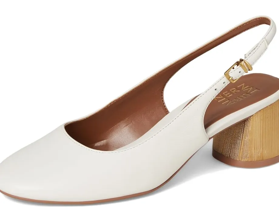 Naturalizer Lane Warm White Leather Clearance