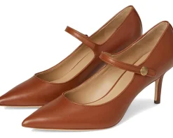 Women Lauren Ralph Lauren Lanette Calfskin Mary Jane Pumps