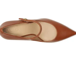 Women Lauren Ralph Lauren Lanette Calfskin Mary Jane Pumps