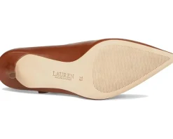 Women Lauren Ralph Lauren Lanette Calfskin Mary Jane Pumps