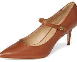 Women Lauren Ralph Lauren Lanette Calfskin Mary Jane Pumps