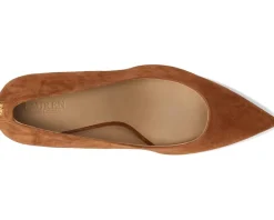 Women Lauren Ralph Lauren Lanette Suede Block-Heel Pumps