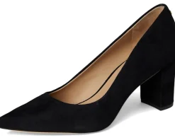 Lauren Ralph Lauren Lanette Suede Block-Heel Pumps Black Online
