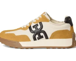 Sam Edelman Langley 3 Lace-up Shoes Mustard Multi New