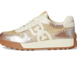 Sam Edelman Langley Woven Natural/Gold Raffia Discount