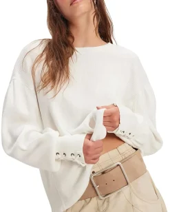 Free People Lapis Cuff Clean Ivory