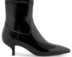 Aerosoles Lasko Black Patent Crinkled Faux Leather Discount