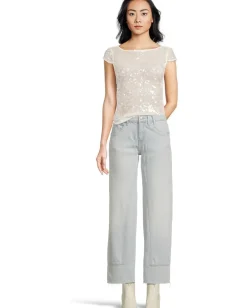 Free People Late Last Night Tee Icicle Outlet