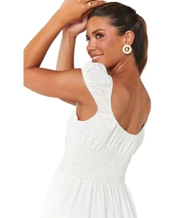 Show Me Your Mumu Laura Dress White Cottage Gingham Clearance