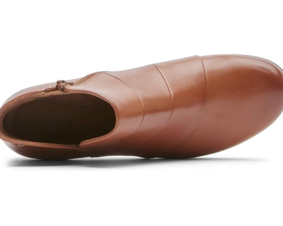 Cobb Hill Laurel New Bootie Brown Leather Outlet