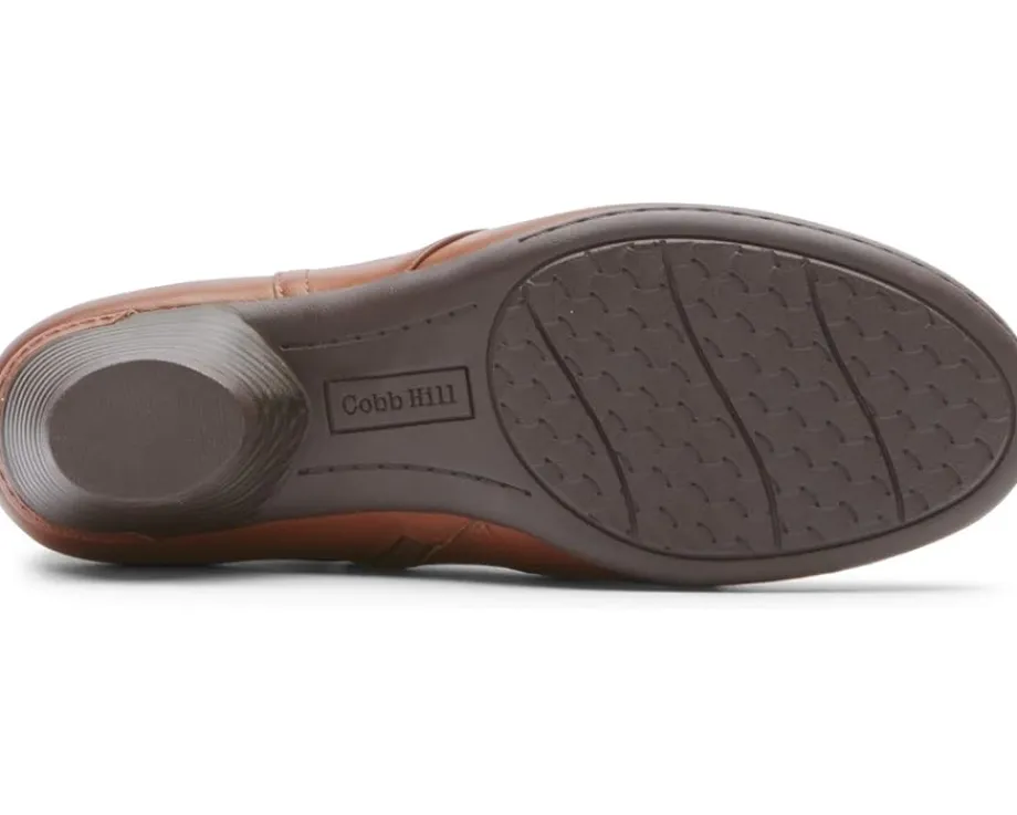 Cobb Hill Laurel New Bootie Brown Leather Outlet