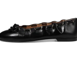 French Sole Lauren Black Napa Outlet