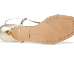 Dolce Vita Laury Champagne Embossed Leather New