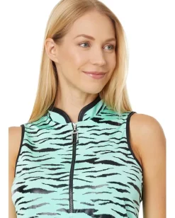 Jamie Sadock Le Tigre Print Sleeveless Top Spring Online