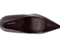 Calvin Klein Leciey Dark Red Patent Hot