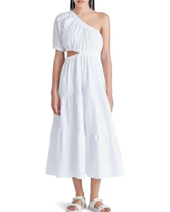 Steve Madden Leena Maxi Dress Optic White Outlet