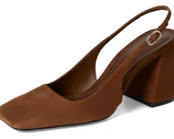 Schutz Leia Block Pecan Brown Online