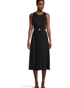 Women Michael Stars Leni Cut Out Midi Dress