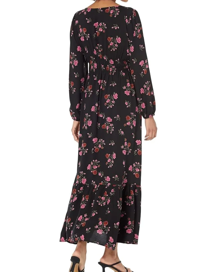 Saltwater Luxe Lenora Maxi Dress Black Discount