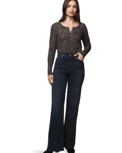 Splendid Leo Forever Henley Leopard Print Clearance