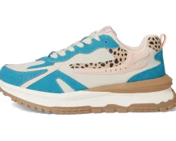 Blowfish Malibu Leo Lace-Up Shoes Pink/Blue Sale