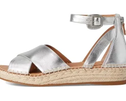 Gentle Souls by Kenneth Cole Leon Silver Leather Sale