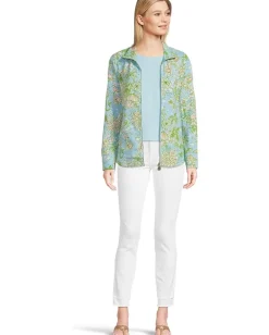 Women Lilly Pulitzer Leona Upf 50+ Zip-Up