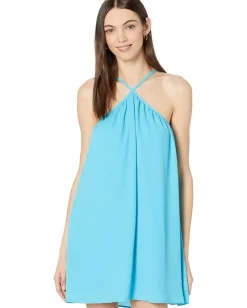 Show Me Your Mumu Lexington Mini Dress Summer Blue Hot