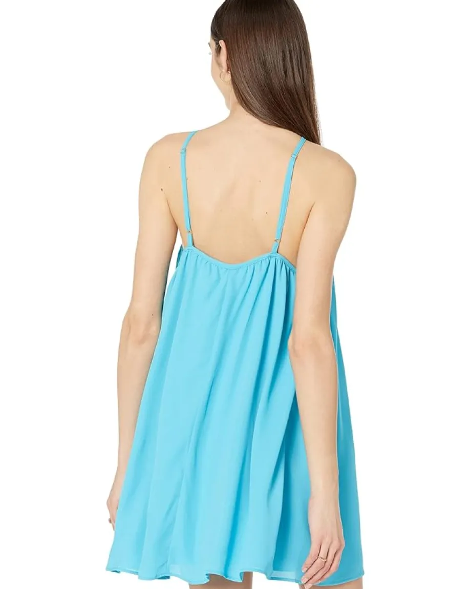 Show Me Your Mumu Lexington Mini Dress Summer Blue Hot